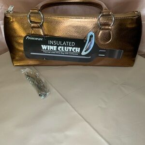 COPY - Wine Bag Insulated clutch  comes with corkscrew